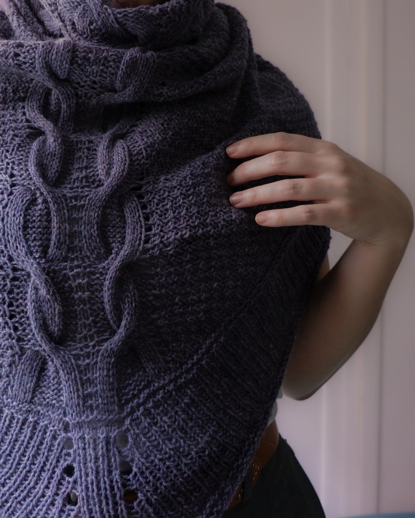 One More Blues Shawl