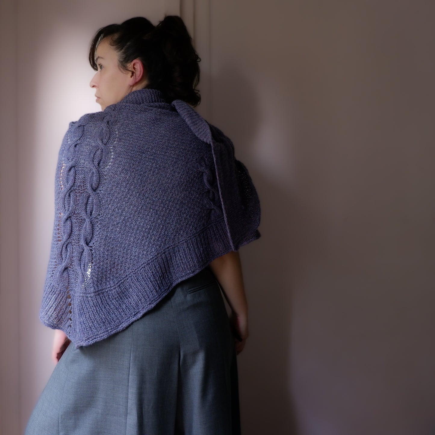 One More Blues Shawl