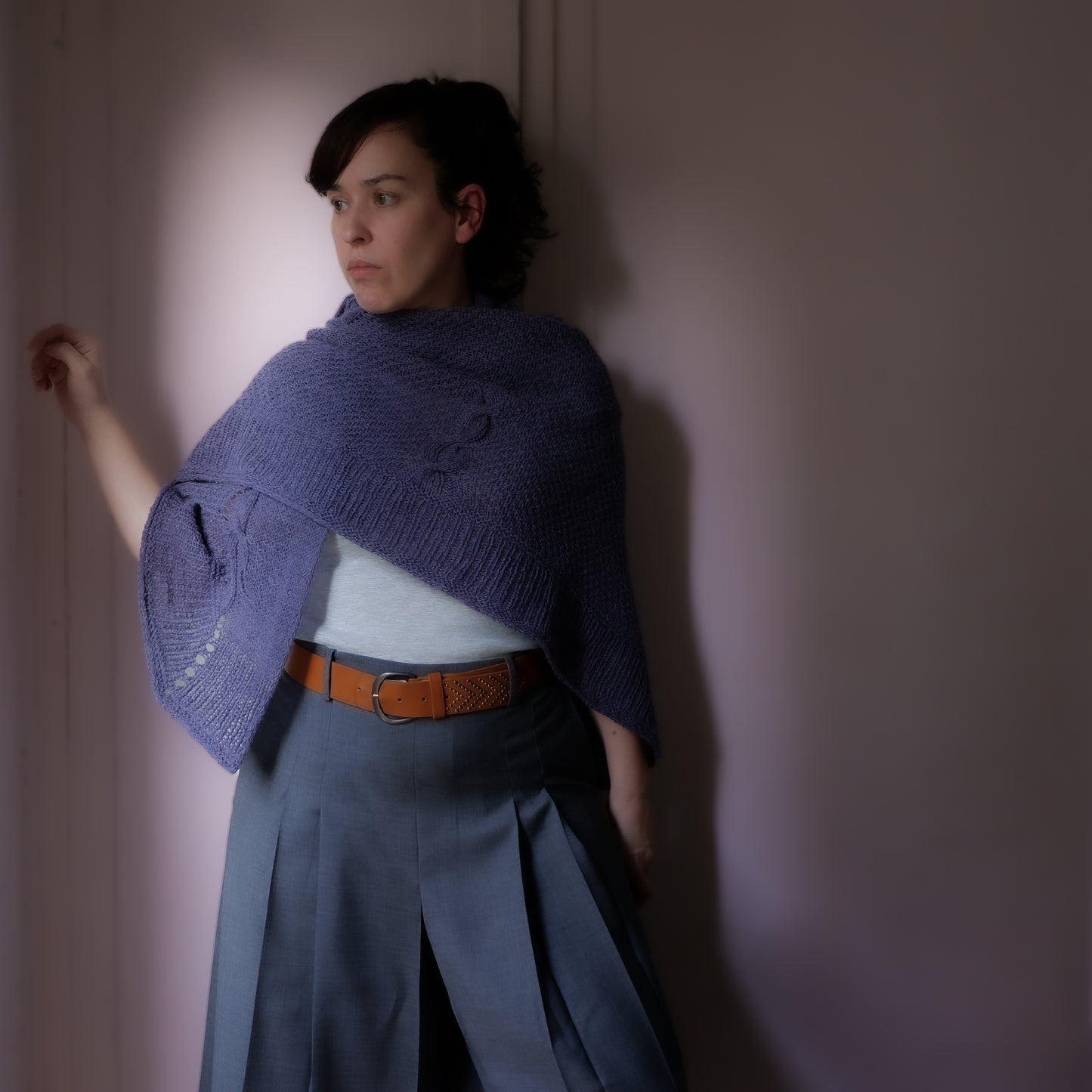 One More Blues Shawl