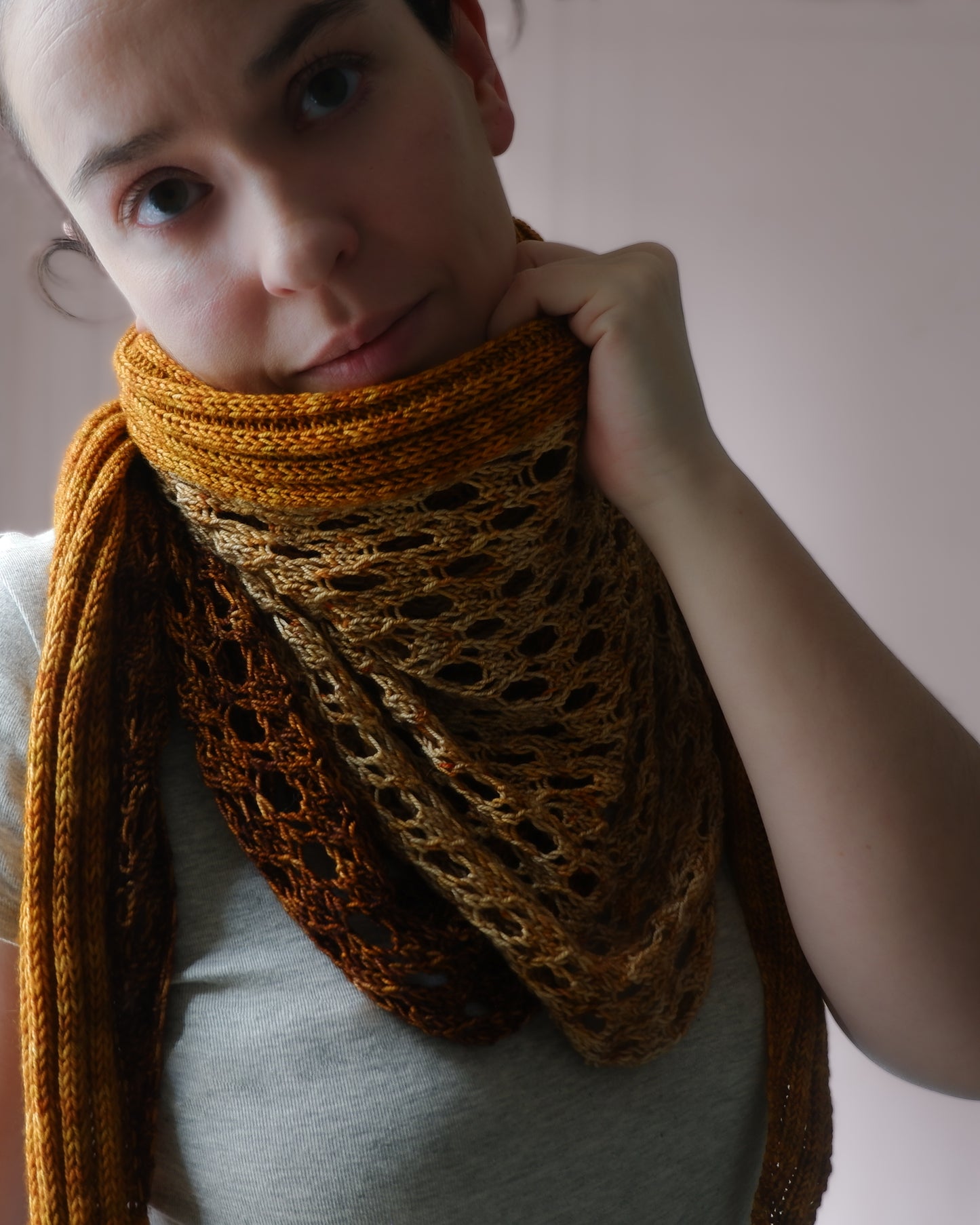 Cute Kite Lace Shawl (versión Calados)