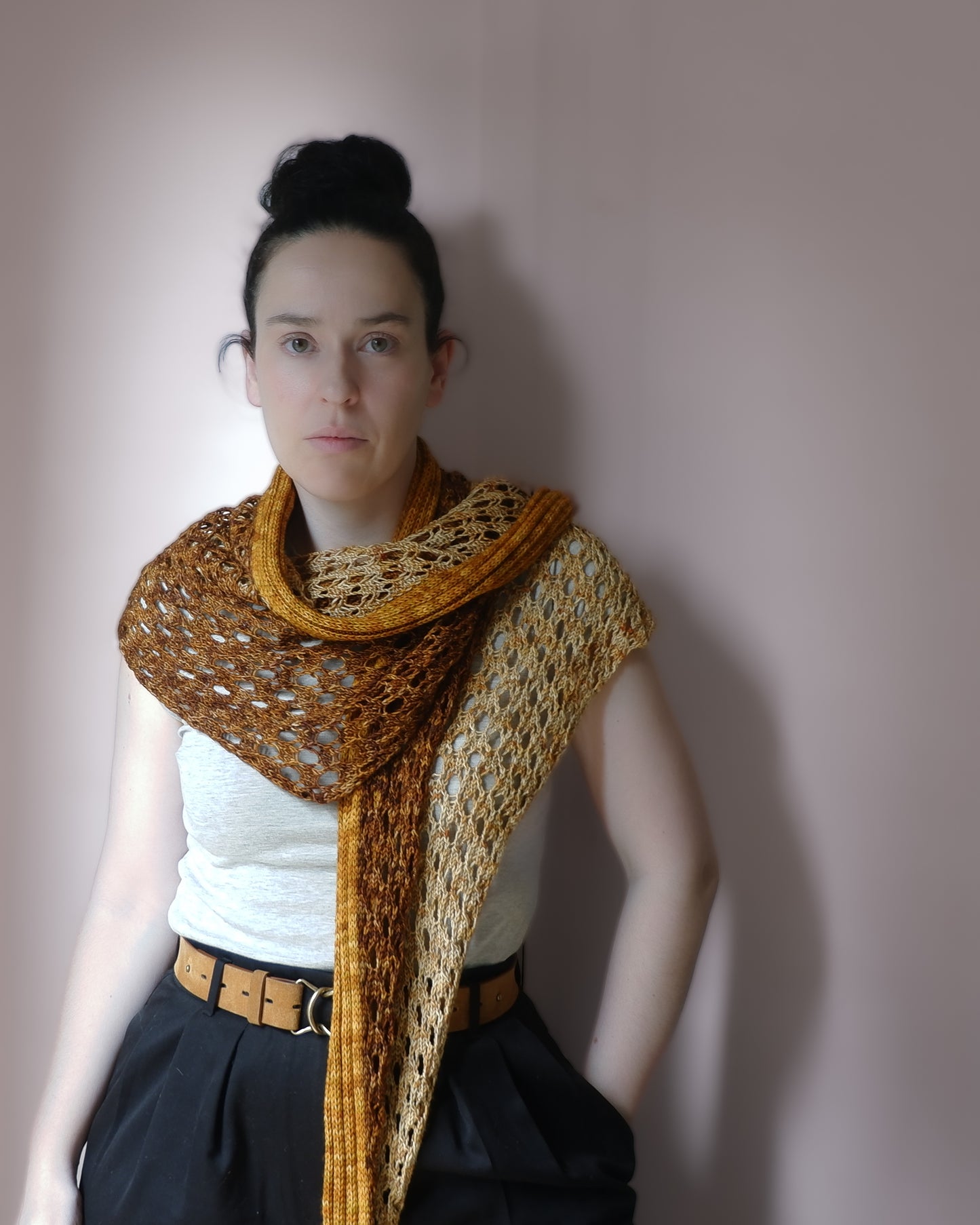 Cute Kite Lace Shawl (versión Calados)