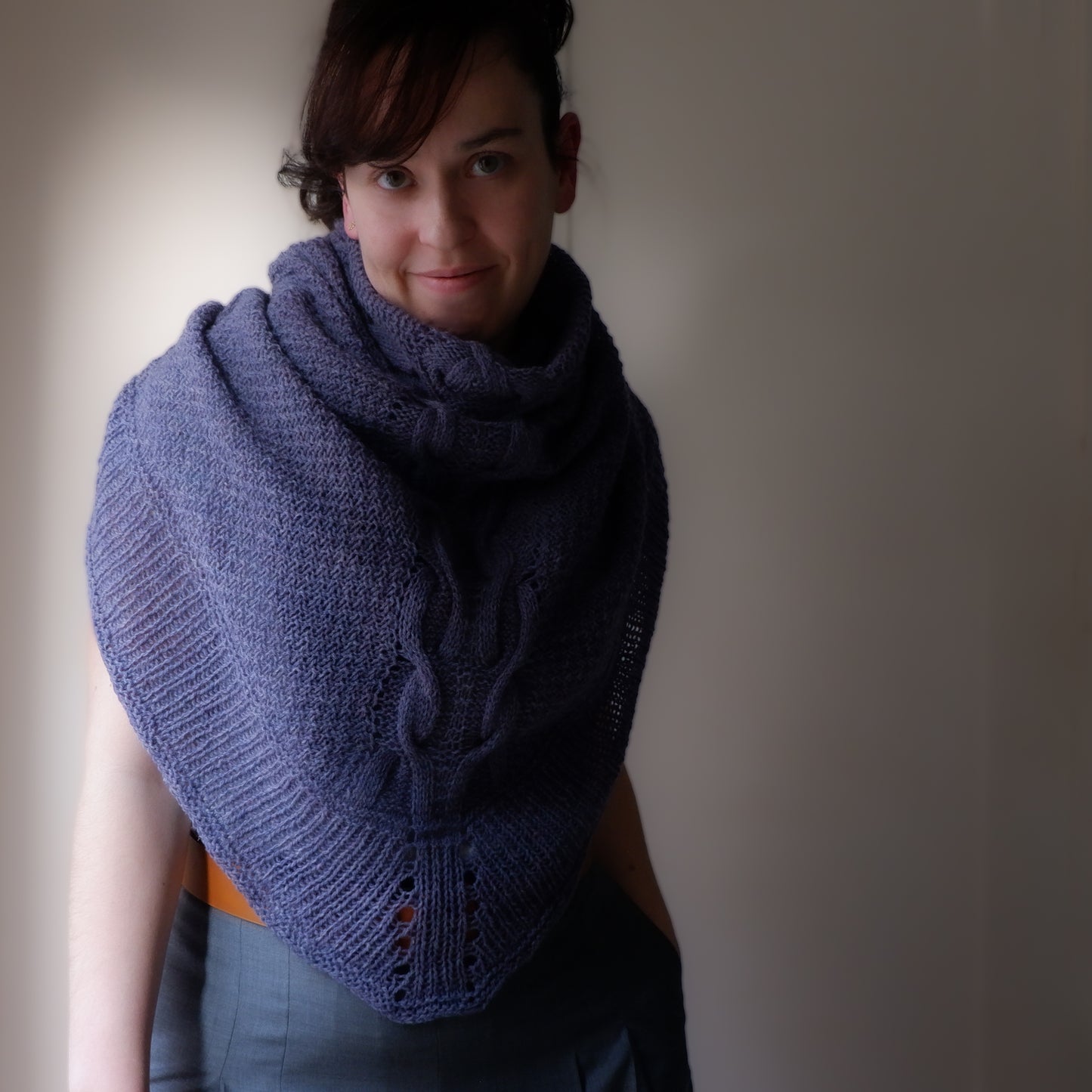 One More Blues Shawl