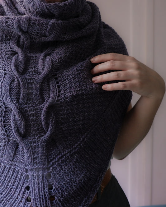 One More Blues Shawl