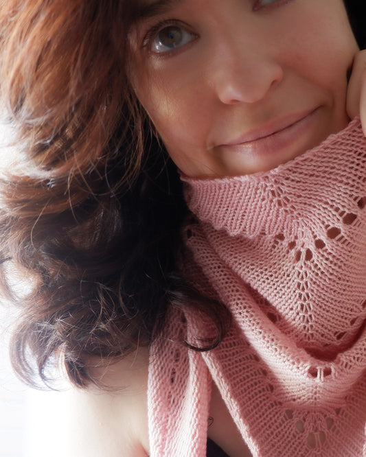 Picot Shawl (4 tallas)